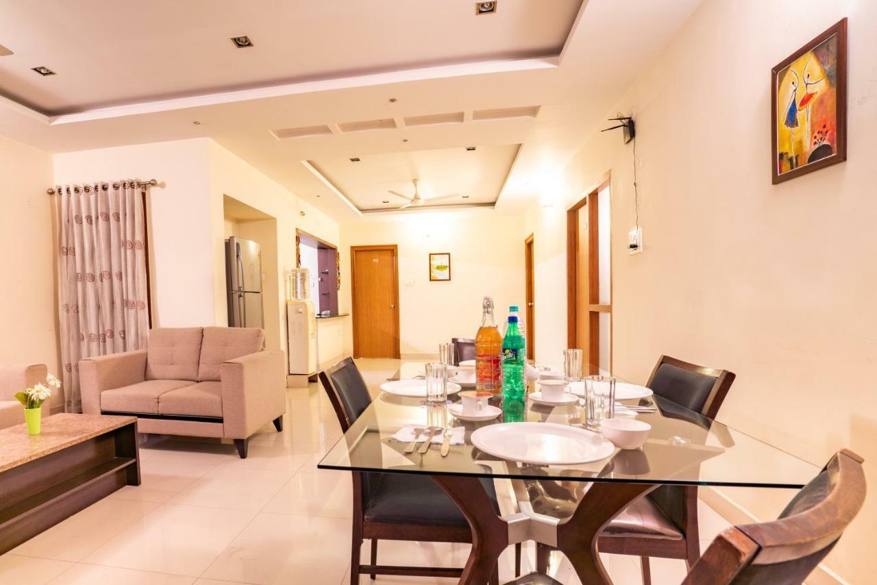 Blueberry Service Apartments Hyderabad Luaran gambar